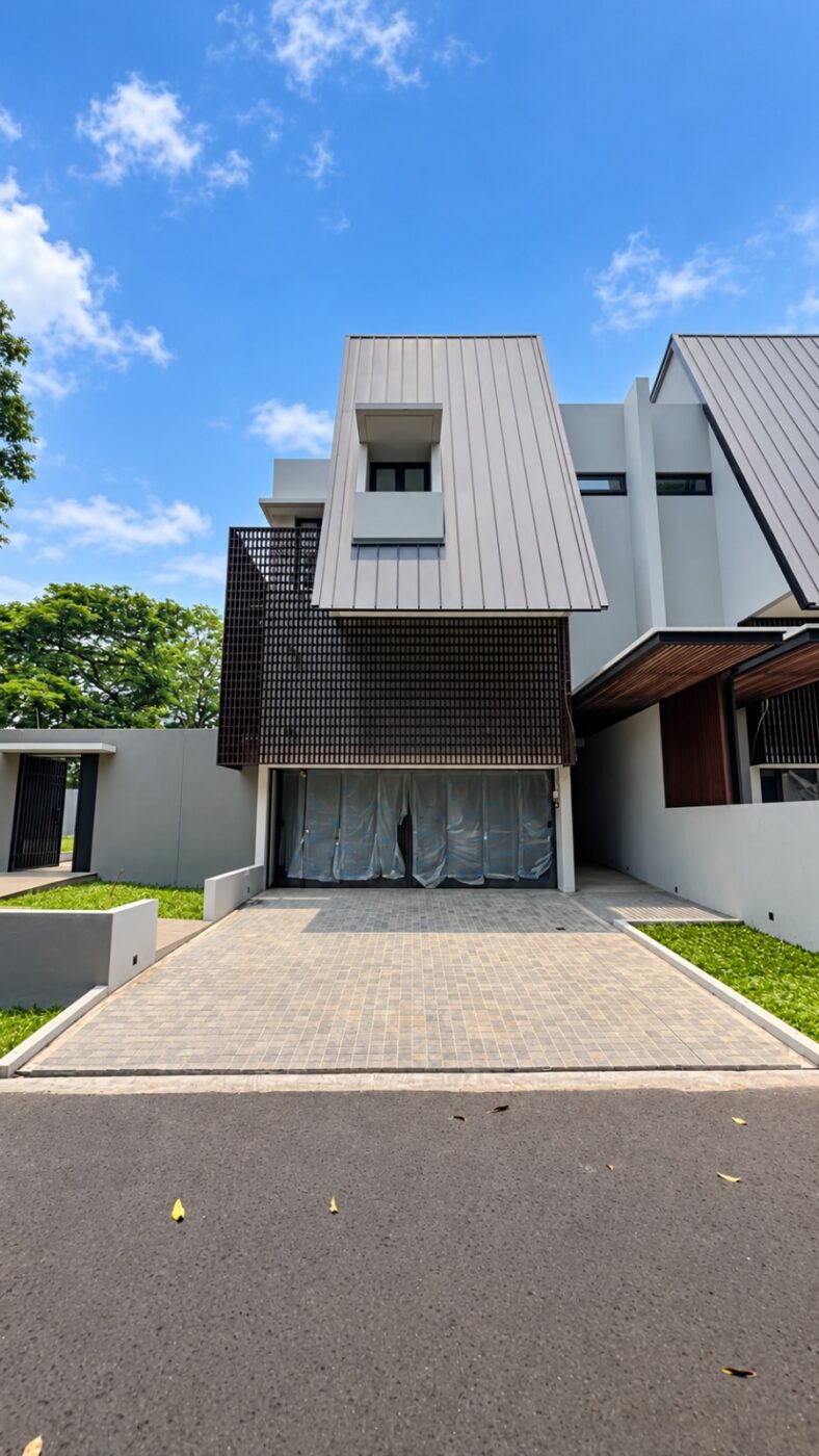 DIJUAL RUMAH MEWAH DESIGN KONTEMPORER DI ELITE SIMPRUG GOLF DENGAN PENJAGAAN 24 JAM SELANGAKH KE SENAYAN CITY